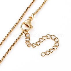 Colliers pendentif initiale en perles naturelles&nbsp;NJEW-JN03297-03
