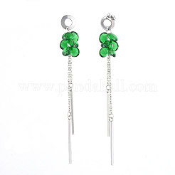 Orecchino pendente in acciaio inossidabile 304&nbsp;EJEW-JE04140