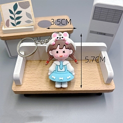 Schlüsselanhänger aus PVC für Mädchen&nbsp;LS-PW-WG0BCC7-08