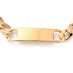 ID-Armbänder aus Edelstahl 304&nbsp;STAS-B021-20G