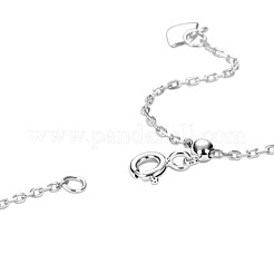 Halsketten mit Anhänger aus Sterlingsilber mit Rautendesign 925 und Zirkonia&nbsp;TS-N323-S
