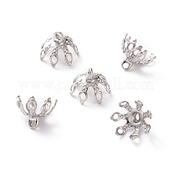 Perle pendenti in ottone con cappuccio&nbsp;X-KK-H739-19P