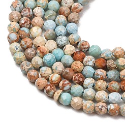 Brins de perles de jaspe impérial naturel&nbsp;G-L578-A14