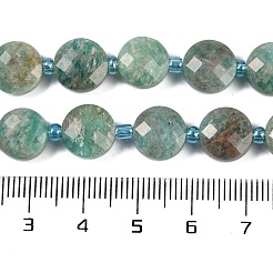 Natur Amazonit Perlen Stränge&nbsp;G-B094-A18-01