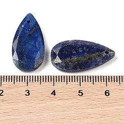Pendentifs en lapis lazuli naturel&nbsp;X-G-M440-01C