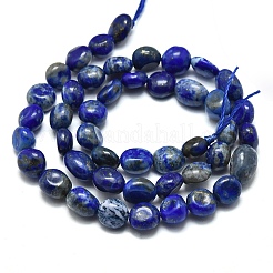 Natürlicher Lapislazuli Perlenstränge&nbsp;G-O186-B-17