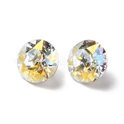 Cabochon in strass di vetro in stile ab chiaro&nbsp;RGLA-J014-B-001LA