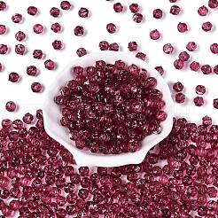 Perle di vetro trasparenti picasso&nbsp;SEED-Q039-04K