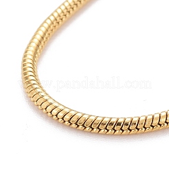 Einstellbare ionen beschichtung (ip) 304 edelstahl slider armband/bolo armbänder machen&nbsp;BJEW-F412-04G