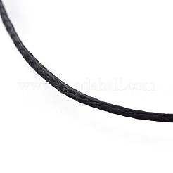 Fabbricazione di braccialetti con cordini in poliestere cerato piatto regolabile&nbsp;AJEW-JB00508