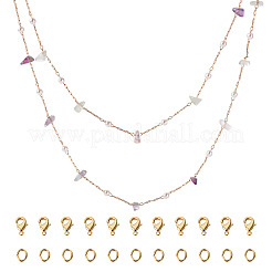 DIY Halsketten Schmuck Kits&nbsp;DIY-TA0010-60