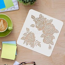Modelli di stencil per pittura da disegno riutilizzabili in plastica&nbsp;DIY-WH0172-389