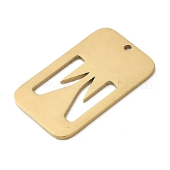 Pendentifs en acier inoxydable 304&nbsp;STAS-D200-01W-G