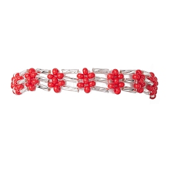 Armbänder aus Glasperlen für Frauen&nbsp;BJEW-MZ00144-02