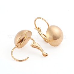 Orecchini a leva in acciaio inossidabile 304&nbsp;EJEW-L232-038B-G