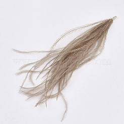 Borla de plumas de avestruz grandes decoraciones colgantes&nbsp;FIND-S302-08J