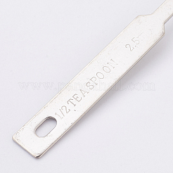 Cuchara de acero inoxidable para cera&nbsp;X-DIY-WH0056-02