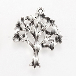 Pendentifs en alliage de style tibétain&nbsp;X-TIBEP-Q064-44AS-RS