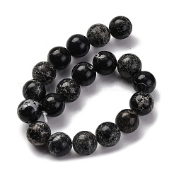Fili di perle di regalite naturale tinta/diaspro imperiale/diaspro sedimentario marino&nbsp;G-B124-C03-06