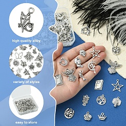 15 stili pendenti in lega di stile tibetano&nbsp;TIBE-FS0002-73