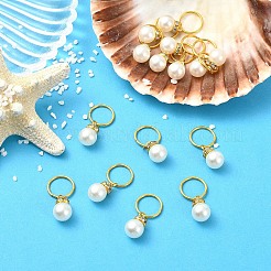 Colgantes de perlas acrílicas 15pcs&nbsp;PALLOY-YW00225