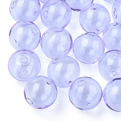 Transparente Kugelperlen aus geblasenem Borosilikatglas&nbsp;GLAA-T003-09B