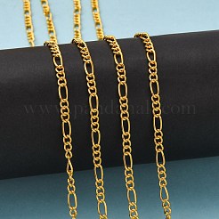 Cadenas hechas a mano de hierro cadenas figaro cadenas madre-hijo&nbsp;CHSM005Y-G