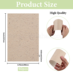 Umweltfreundliche Grußkarte aus Papier&nbsp;DIY-WH20002-619A-12