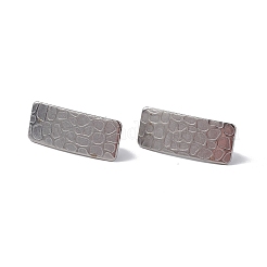 Orecchini a bottone in acciaio inossidabile 304 anti-ossidazione&nbsp;EJEW-I284-23P