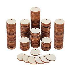 Unvollendete Holzanhänger&nbsp;WOOD-WH0050-058