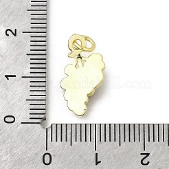 Messing Emaille-Anhänger&nbsp;KK-Q066-21G