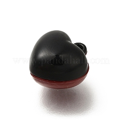 Pendentifs en alliage à double écran rouge et noir&nbsp;FIND-Z067-01B-09