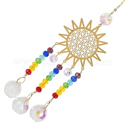 Ornamenti pendenti cavi in lega&nbsp;HJEW-Q012-02A