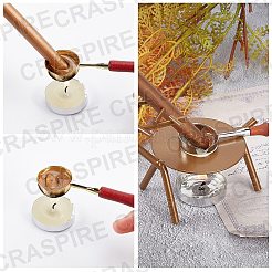 Bâtons de cire en laiton fonte cuillère&nbsp;AJEW-WH0168-53B
