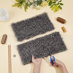 2 pièce de tissu en laine pour cheveux&nbsp;DIY-PH0038-56F