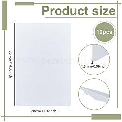 Doppelseitig selbstklebende PVC-Schaumplatten&nbsp;DIY-WH0589-63A