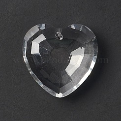 Colgantes de cristal transparente&nbsp;GLAA-F118-02