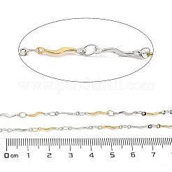 Catene a maglie in acciaio inossidabile placcate ionicamente (ip) 304&nbsp;CHS-M005-09GP