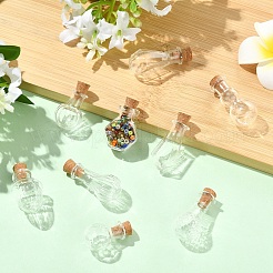 9 Stück 9 Stile Glasflaschen&nbsp;AJEW-YW0002-17