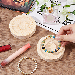 Armbandanzeige aus holz&nbsp;BDIS-WH0003-19