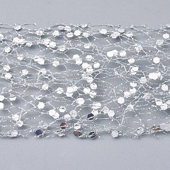 Rubans de maille déco à paillettes scintillantes&nbsp;OCOR-I005-A02