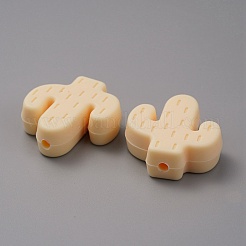 Perlas de silicona ecológicas de grado alimenticio&nbsp;LS-SIL-WH0013-23G