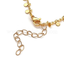 Tobilleras de latón con cadena&nbsp;AJEW-AN00290