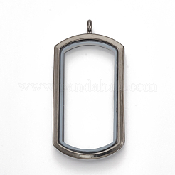 Große Anhänger aus magnetischem Medaillon&nbsp;PALLOY-T052-17