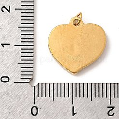 304 Edelstahl-Emaille-Anhänger&nbsp;STAS-B093-05G-01