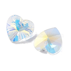 Charms in vetro galvanizzato&nbsp;GGLA-Z002-02R