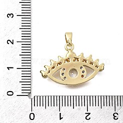 Ottone micro spianare pendenti zirconi&nbsp;KK-P336-09G
