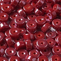 Undurchsichtige Farben Glanz Glas Saatperlen&nbsp;SEED-E001-P3x6mm-A12