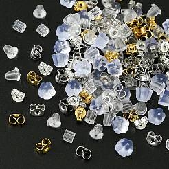 425 Stück Ohrmuttern aus Eisen in 6 Stilen und Edelstahl 304&nbsp;FIND-FS0001-88