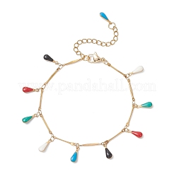 Pulseras con dijes de acero inoxidable 304&nbsp;BJEW-JB13052